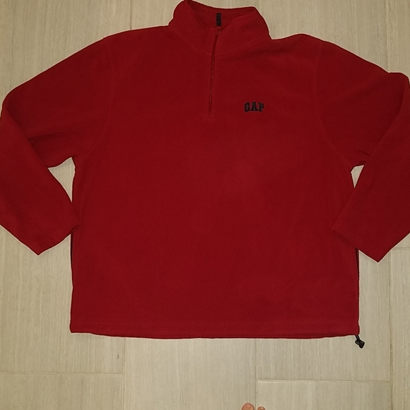 gap mens fleece pullover